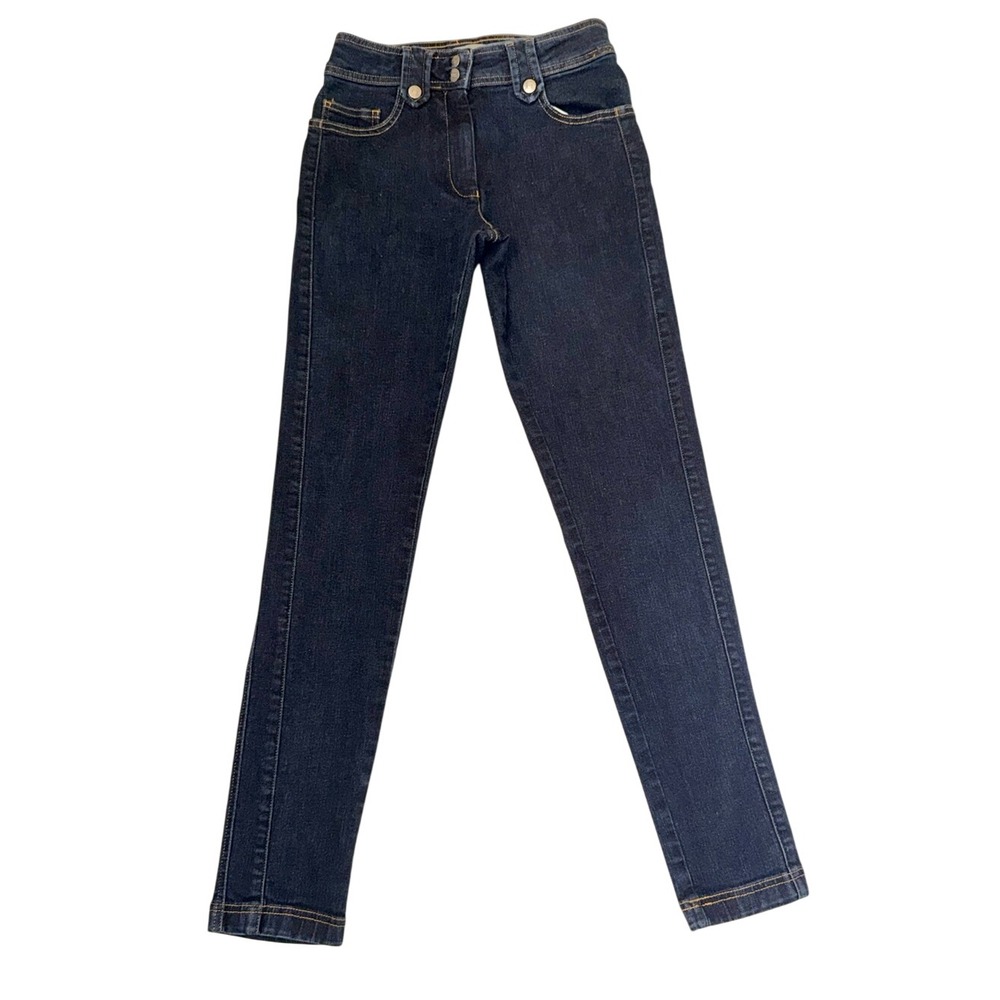 ANATOMIE Skyler Skinny Travel Jeans Double Snap Dark Indigo Stretch |‎ Women's S
